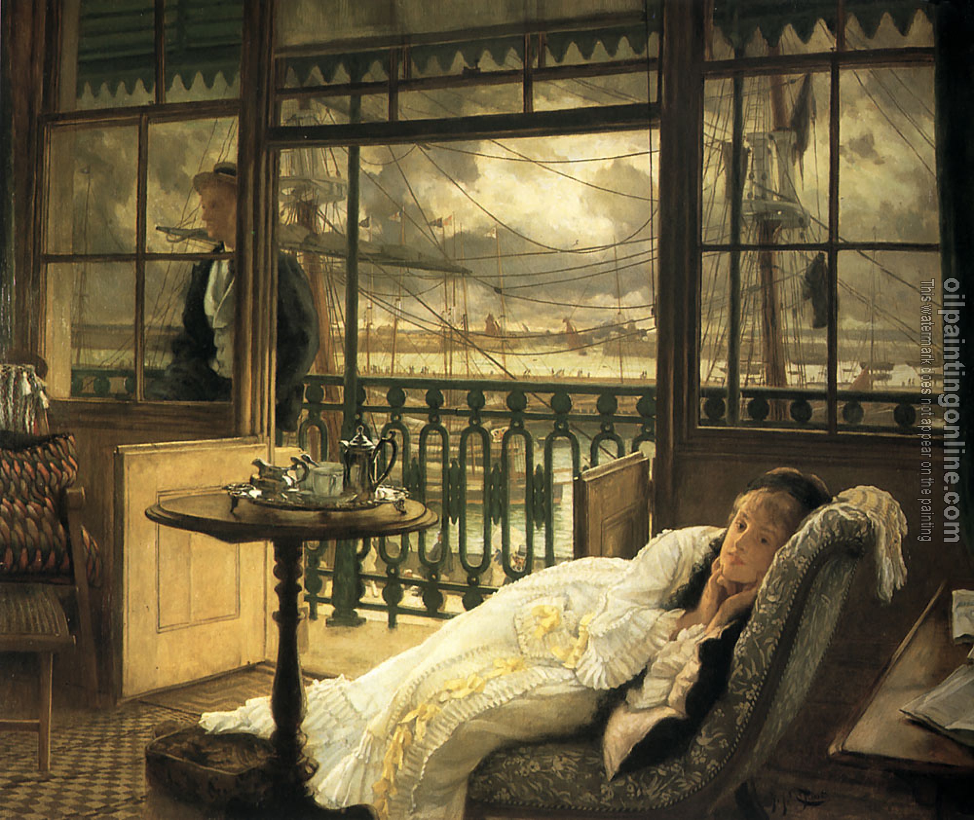 Tissot, James - A Passing Storm